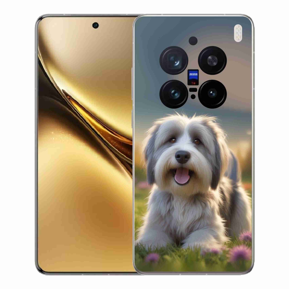 Gélový kryt mmCase na Vivo X200 Pro 5G - roztomilý havanský psík