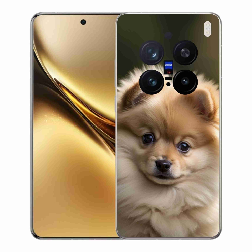 Gélový kryt mmCase na Vivo X200 Pro 5G - roztomilý pomeranian 2