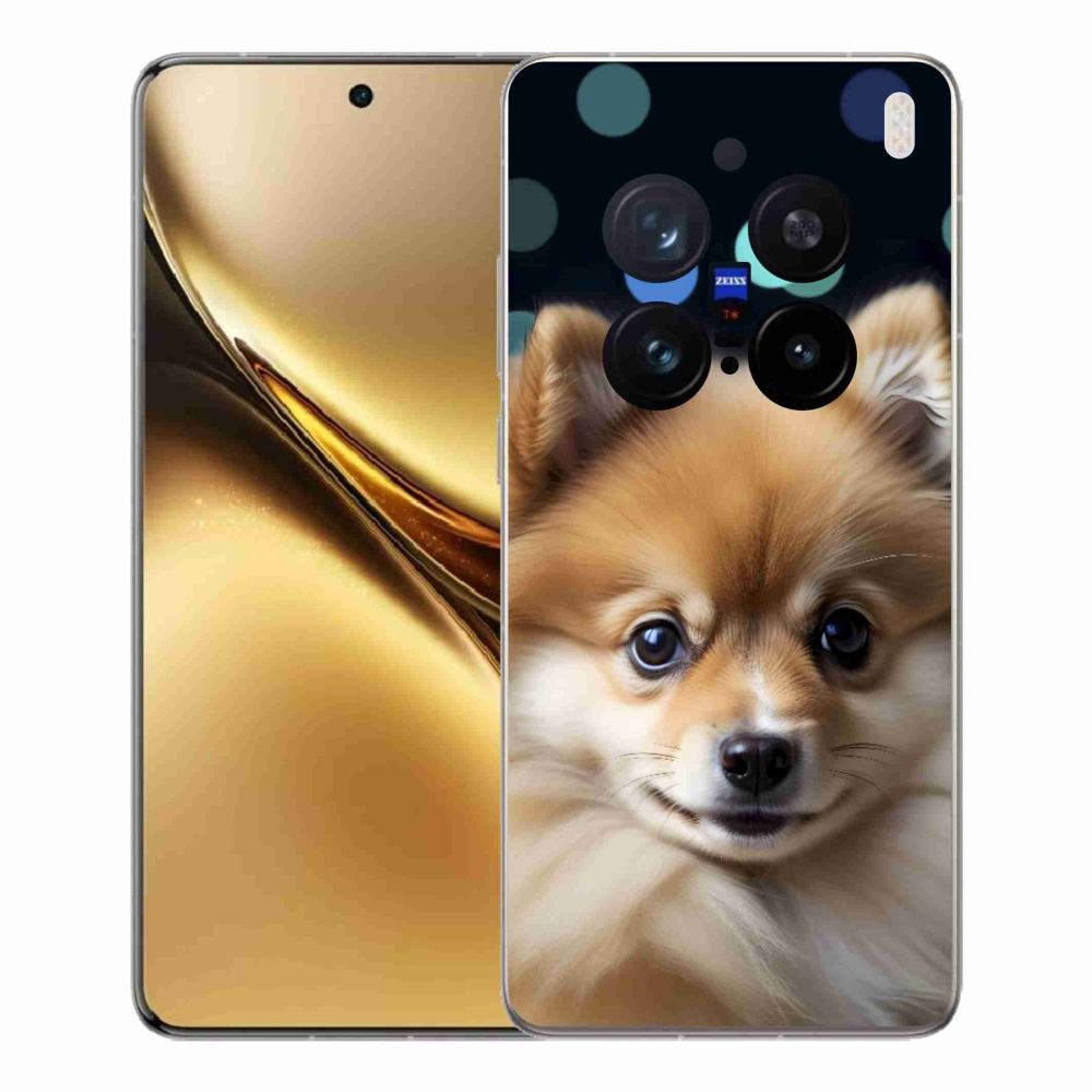 Gélový kryt mmCase na Vivo X200 Pro 5G - roztomilý pomeranian