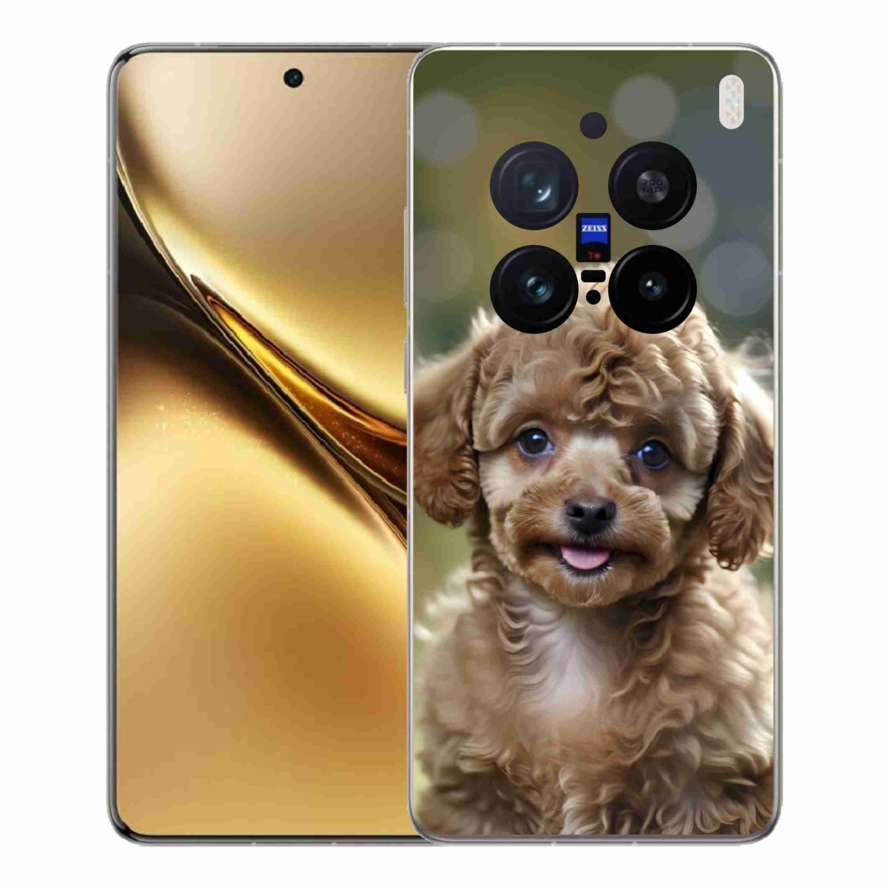 Gélový kryt mmCase na Vivo X200 Pro 5G - roztomilý pudel