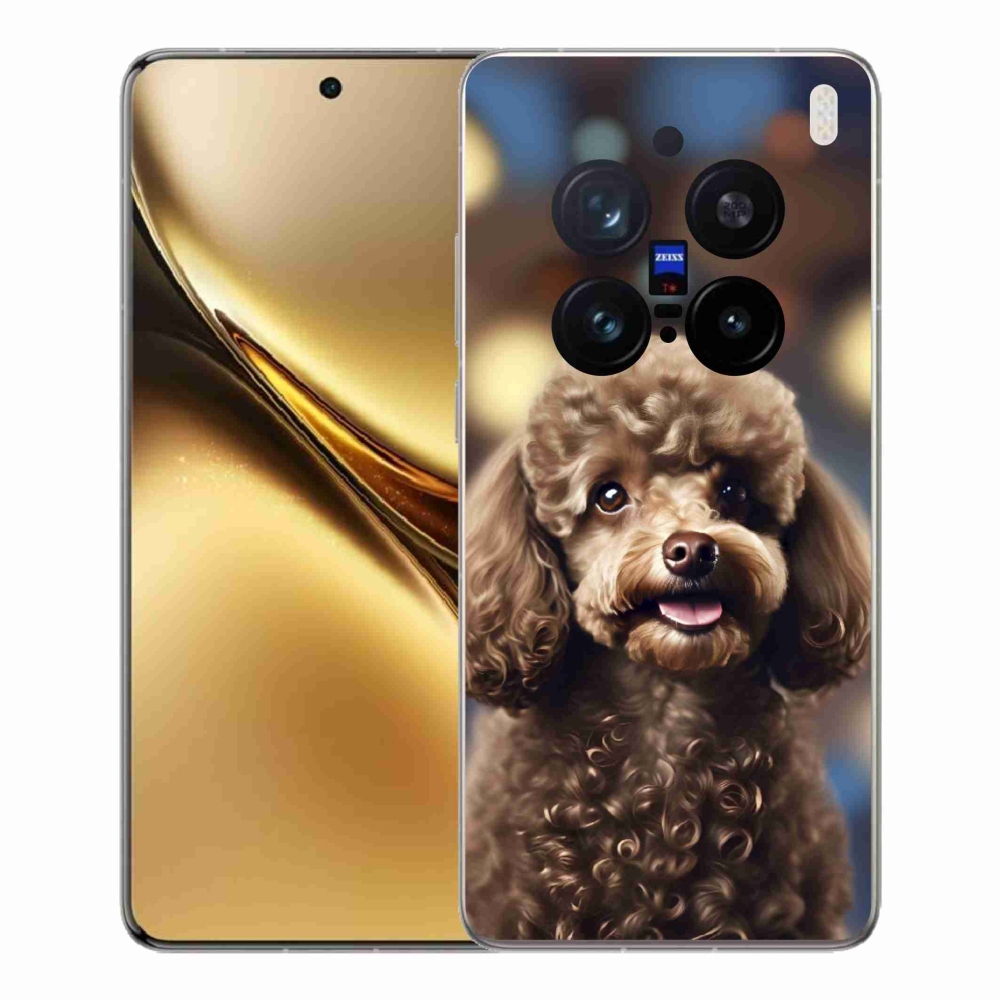 Gélový kryt mmCase na Vivo X200 Pro 5G - roztomilý pudel