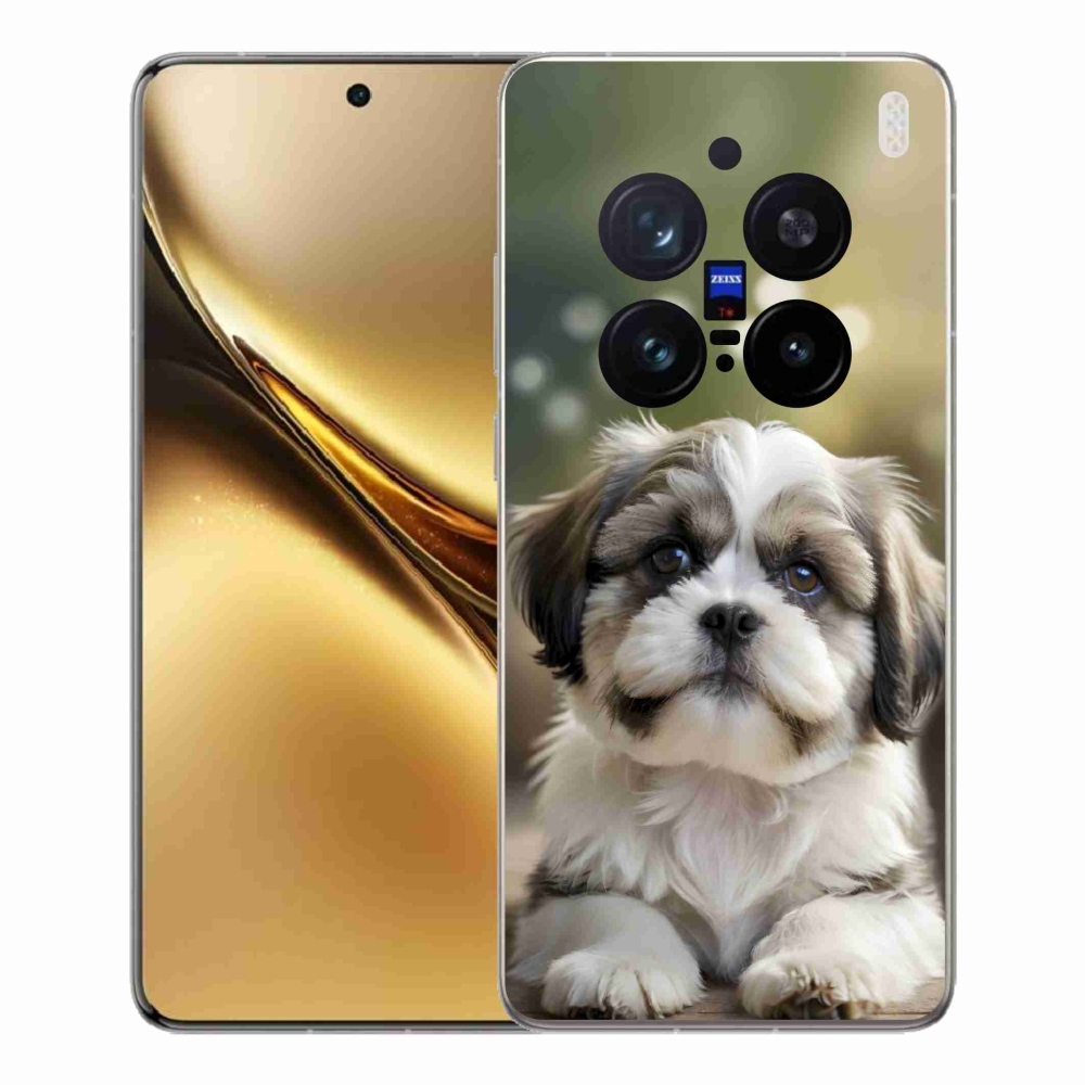Gélový kryt mmCase na Vivo X200 Pro 5G - roztomilý shih-tzu