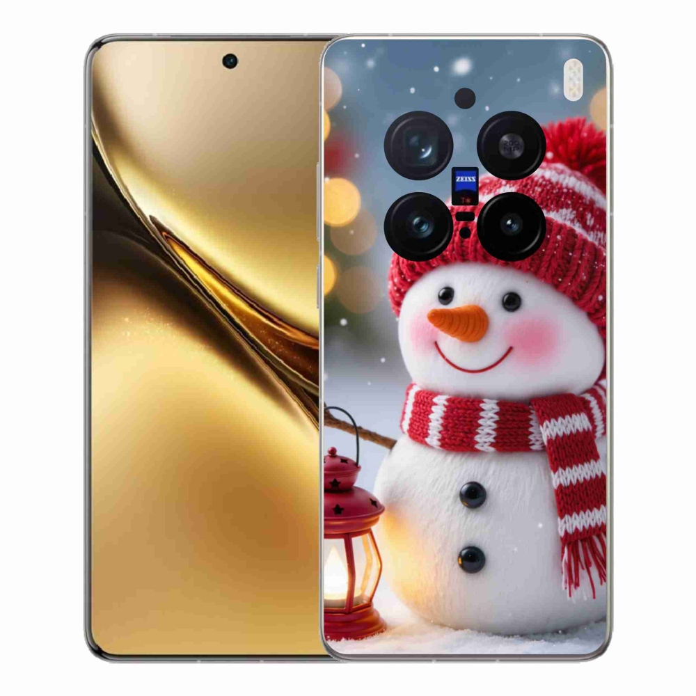 Gélový kryt mmCase na Vivo X200 Pro 5G - snehuliak 2
