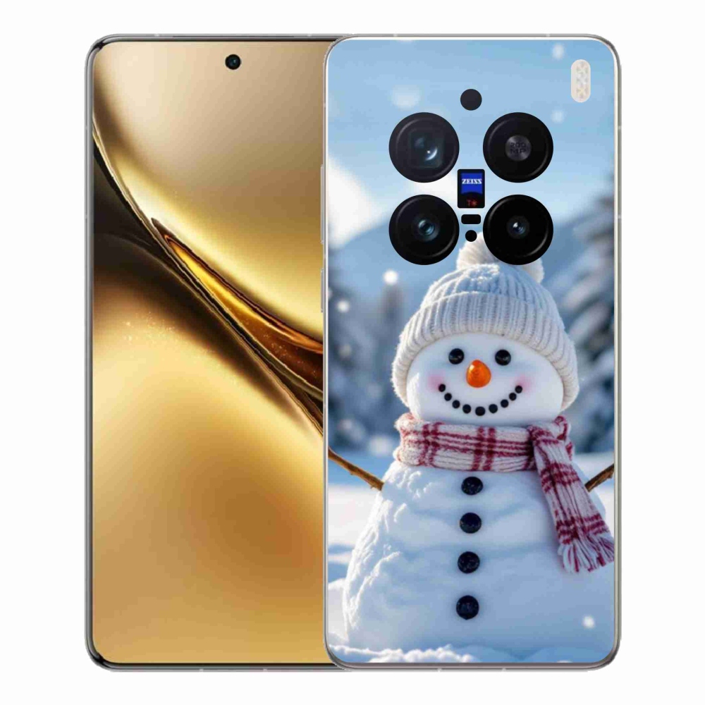 Gélový kryt mmCase na Vivo X200 Pro 5G - snehuliak 3