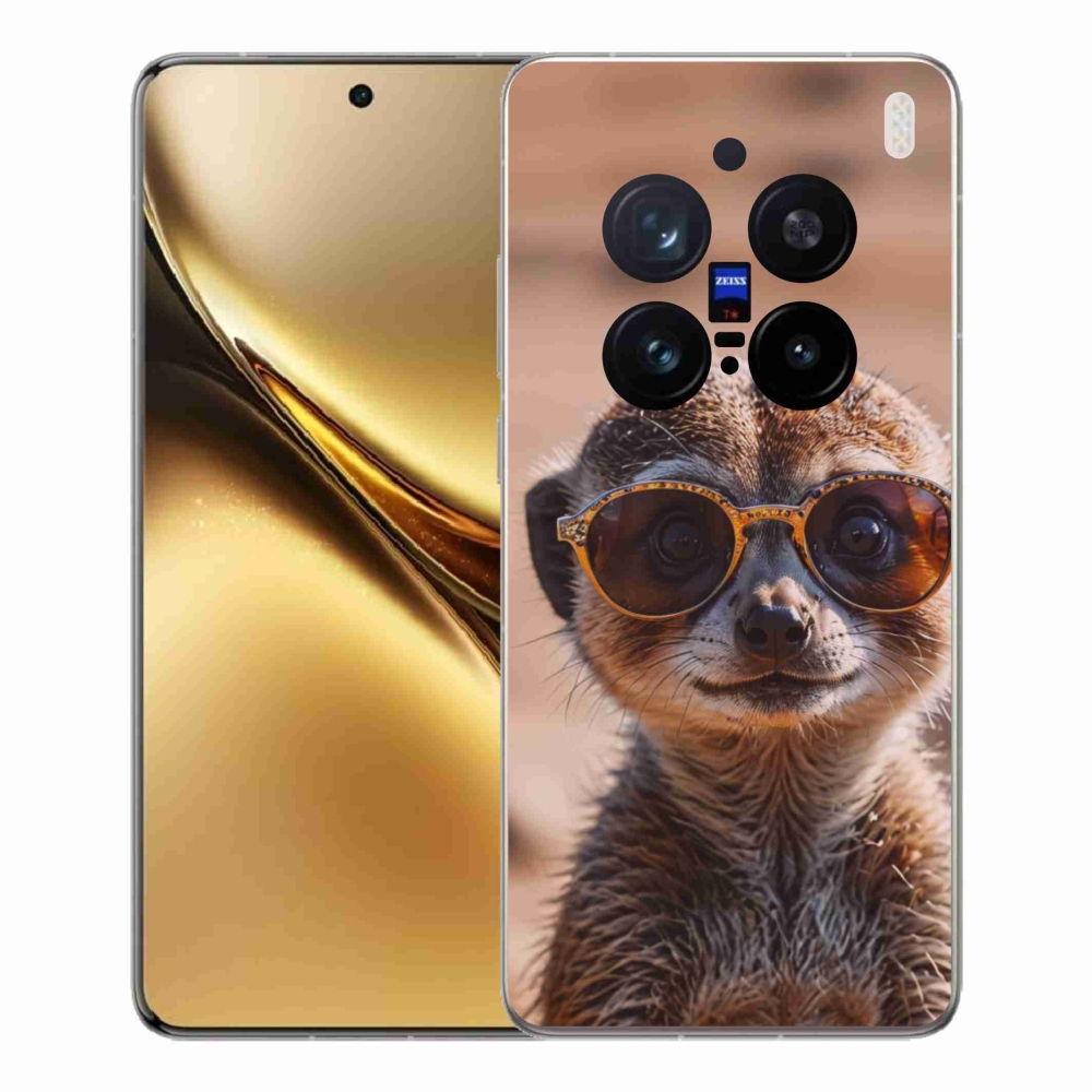 Gélový kryt mmCase na Vivo X200 Pro 5G - štýlová surikata