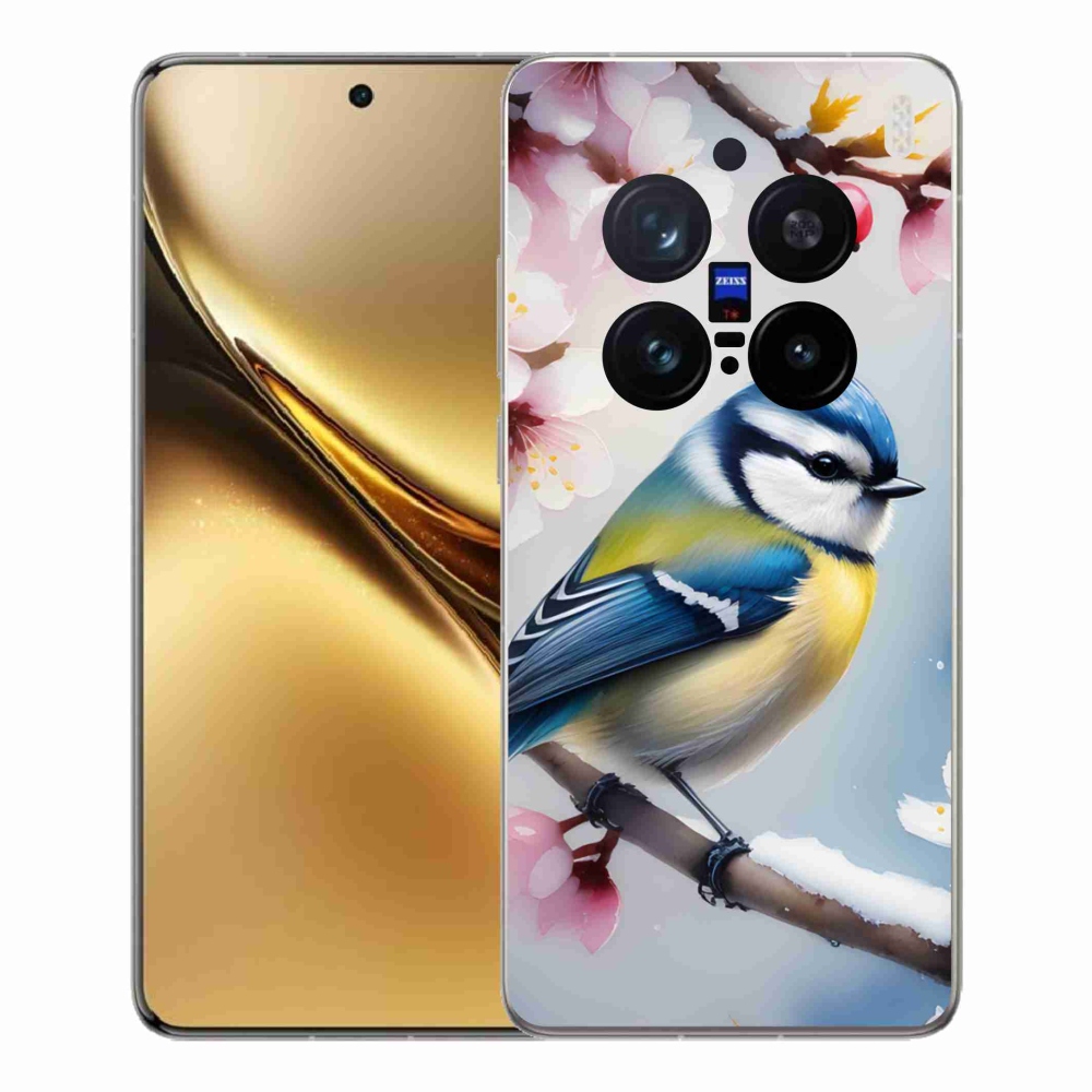 Gélový kryt mmCase na Vivo X200 Pro 5G - sýkorka