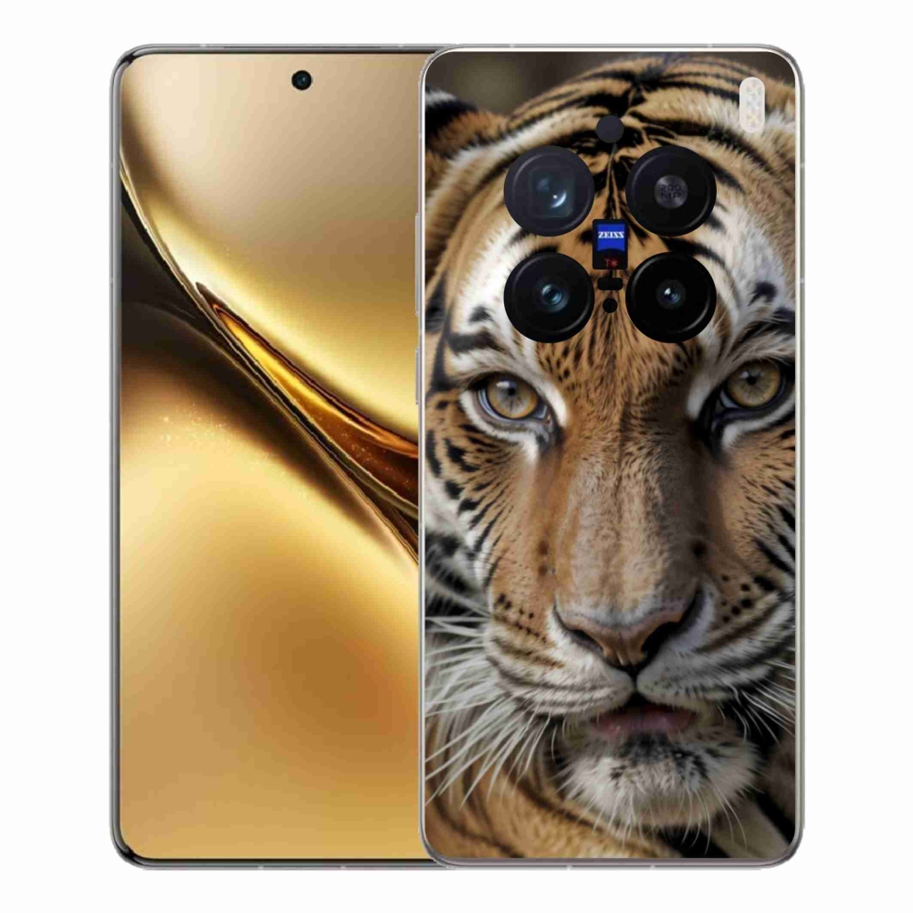 Gélový kryt mmCase na Vivo X200 Pro 5G - tigrie pohľad