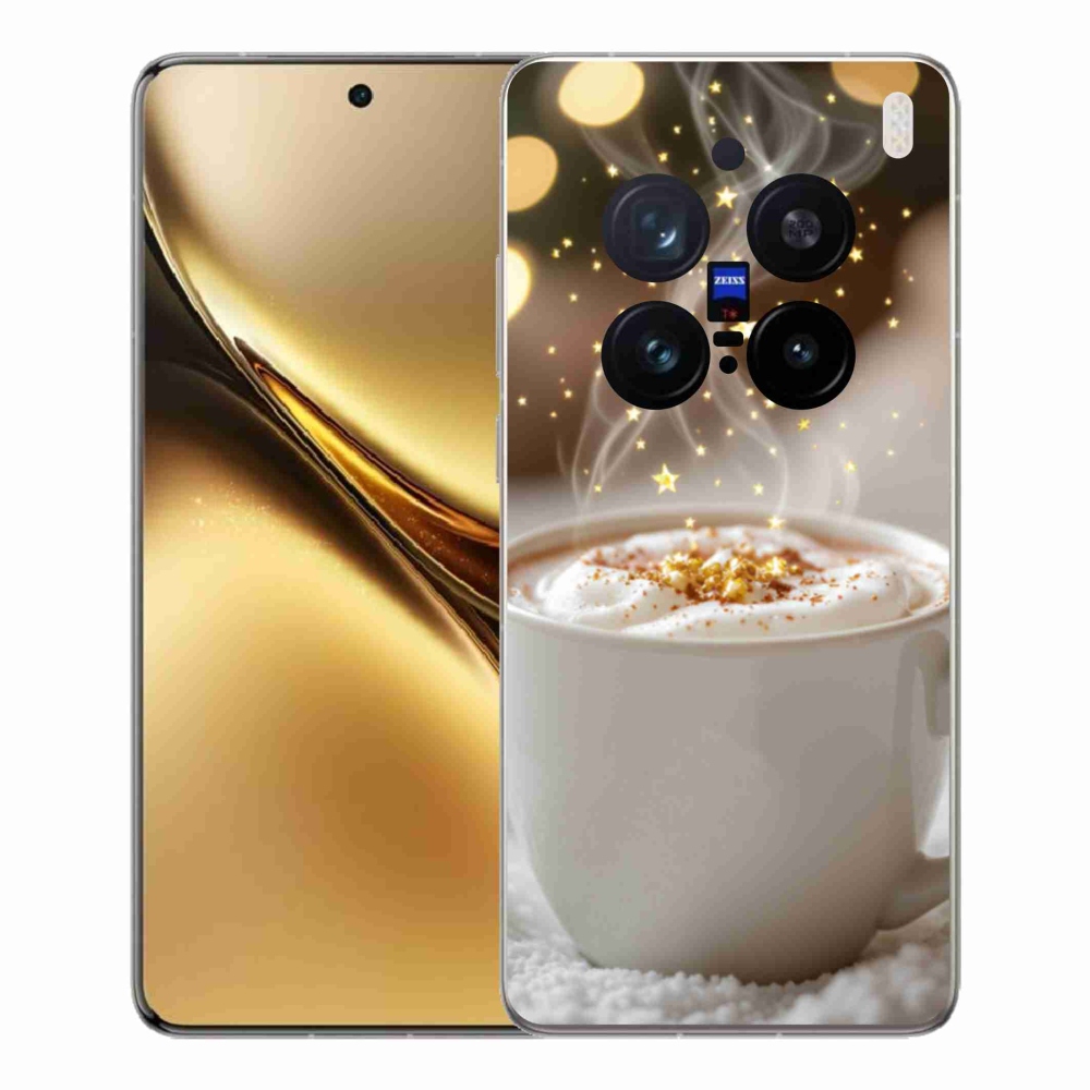 Gélový kryt mmCase na Vivo X200 Pre 5G - vianočný horúci nápoj