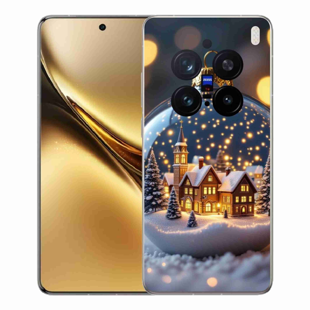 Gélový kryt mmCase na Vivo X200 Pre 5G - vianočné gule 4
