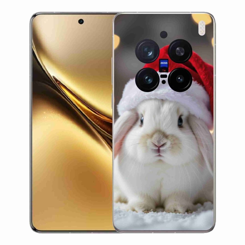 Gélový kryt mmCase na Vivo X200 Pre 5G - vianočný králik