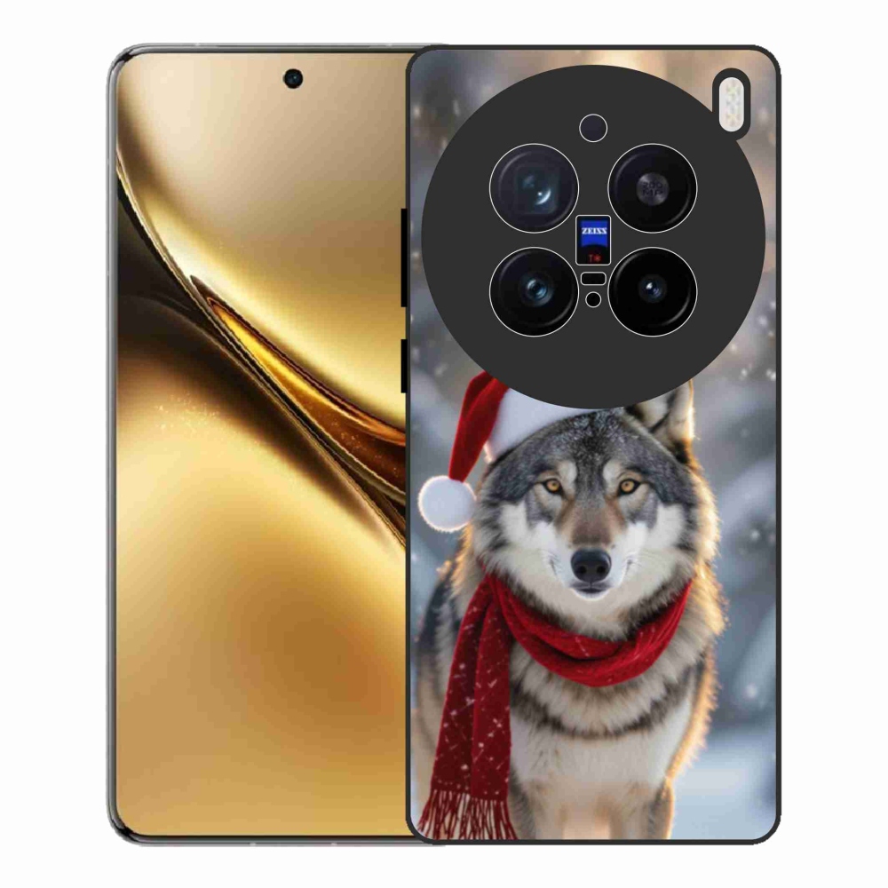 Gélový kryt mmCase na Vivo X200 Pre 5G - vianočný vlk