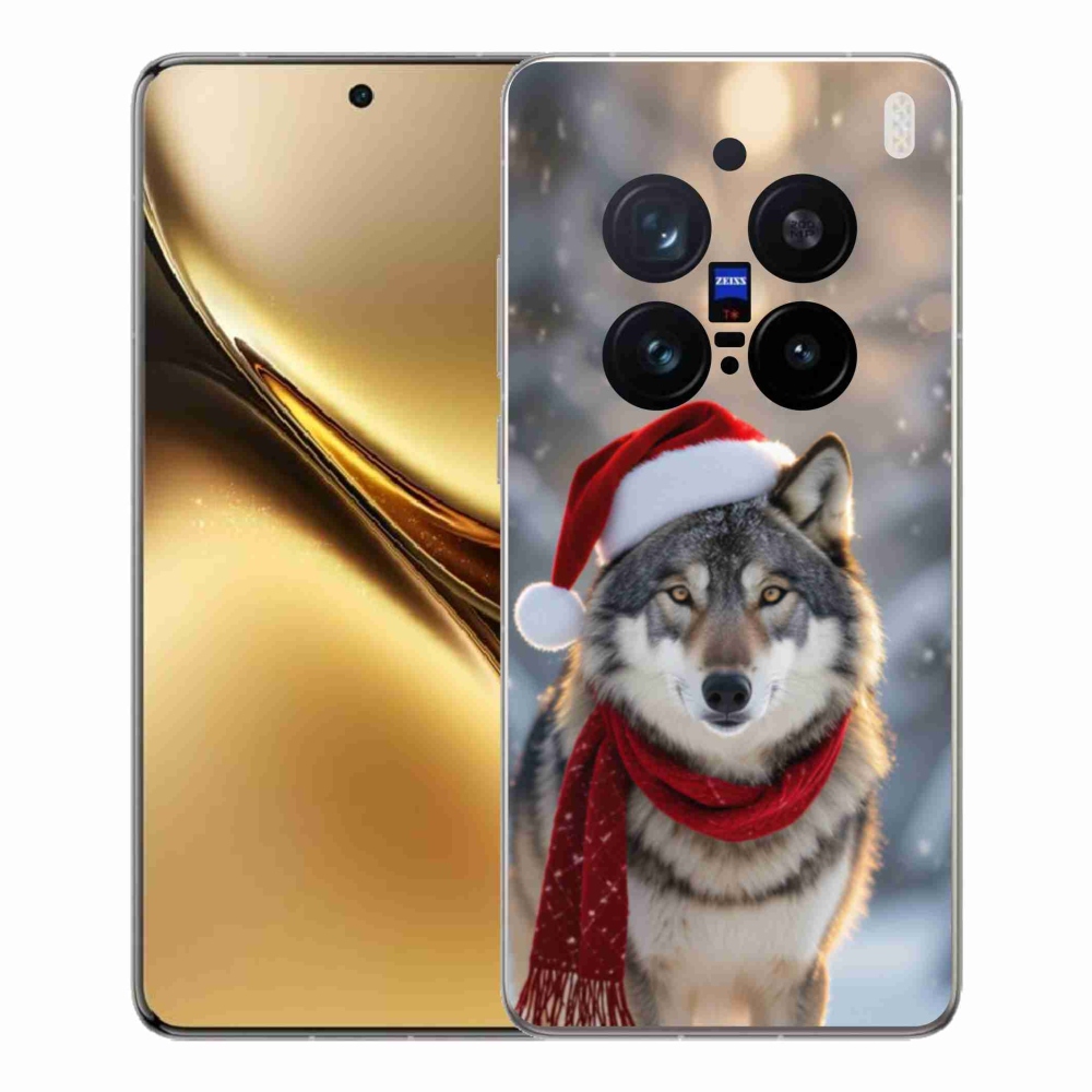 Gélový kryt mmCase na Vivo X200 Pre 5G - vianočný vlk