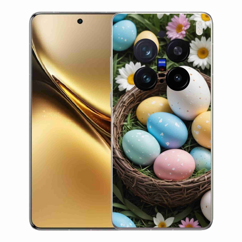 Gélový kryt mmCase na Vivo X200 Pro 5G - veľkonočné vajíčka 2