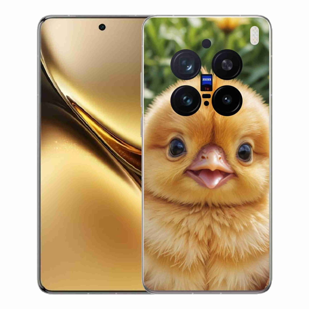 Gélový kryt mmCase na Vivo X200 Pro 5G - veselé kuriatko
