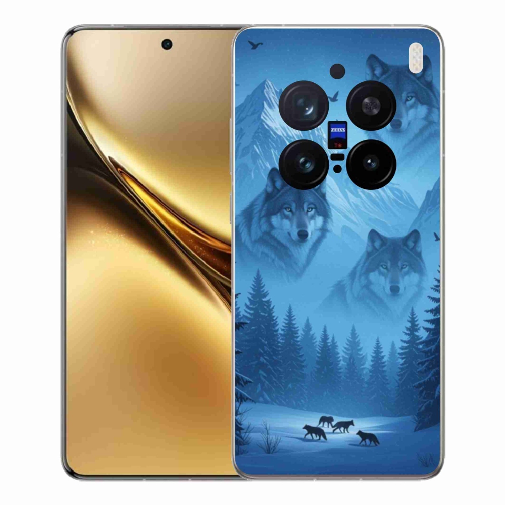 Gélový kryt mmCase na Vivo X200 Pro 5G - vlčia svorka