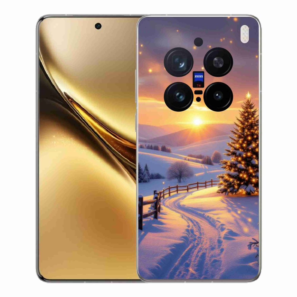 Gélový kryt mmCase na Vivo X200 Pre 5G - zimná krajina