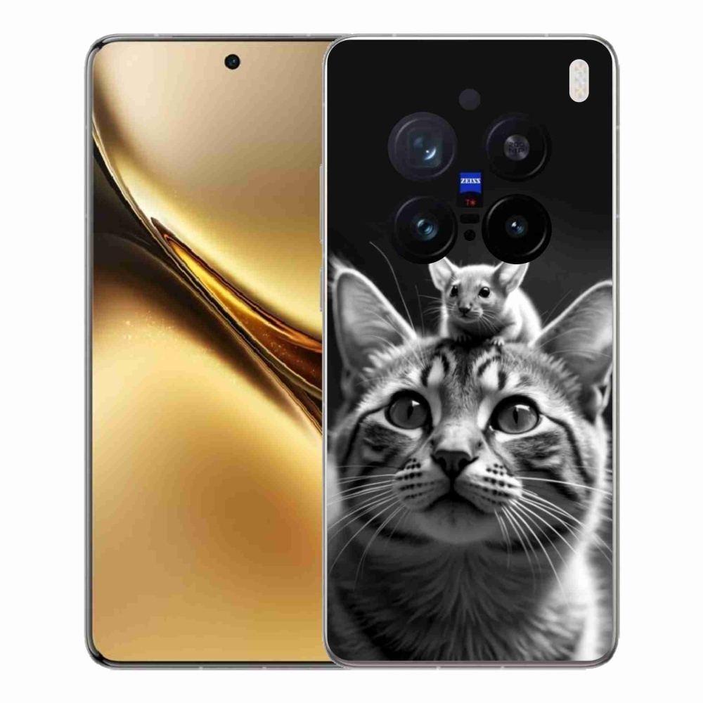 Gélový kryt mmCase na Vivo X200 Pro 5G - zvieracie priateľstvo 2