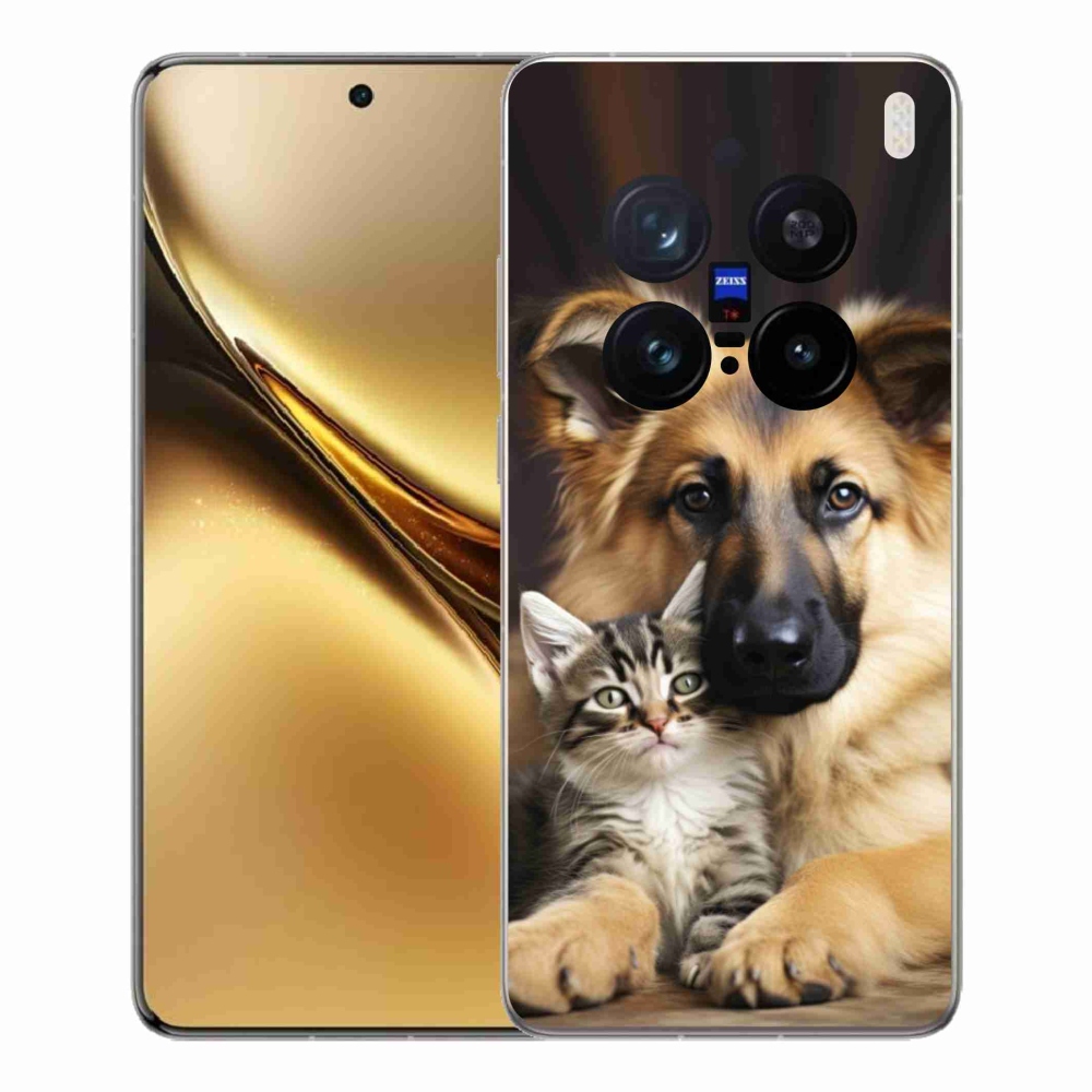 Gélový kryt mmCase na Vivo X200 Pro 5G - zvieracie priateľstvo