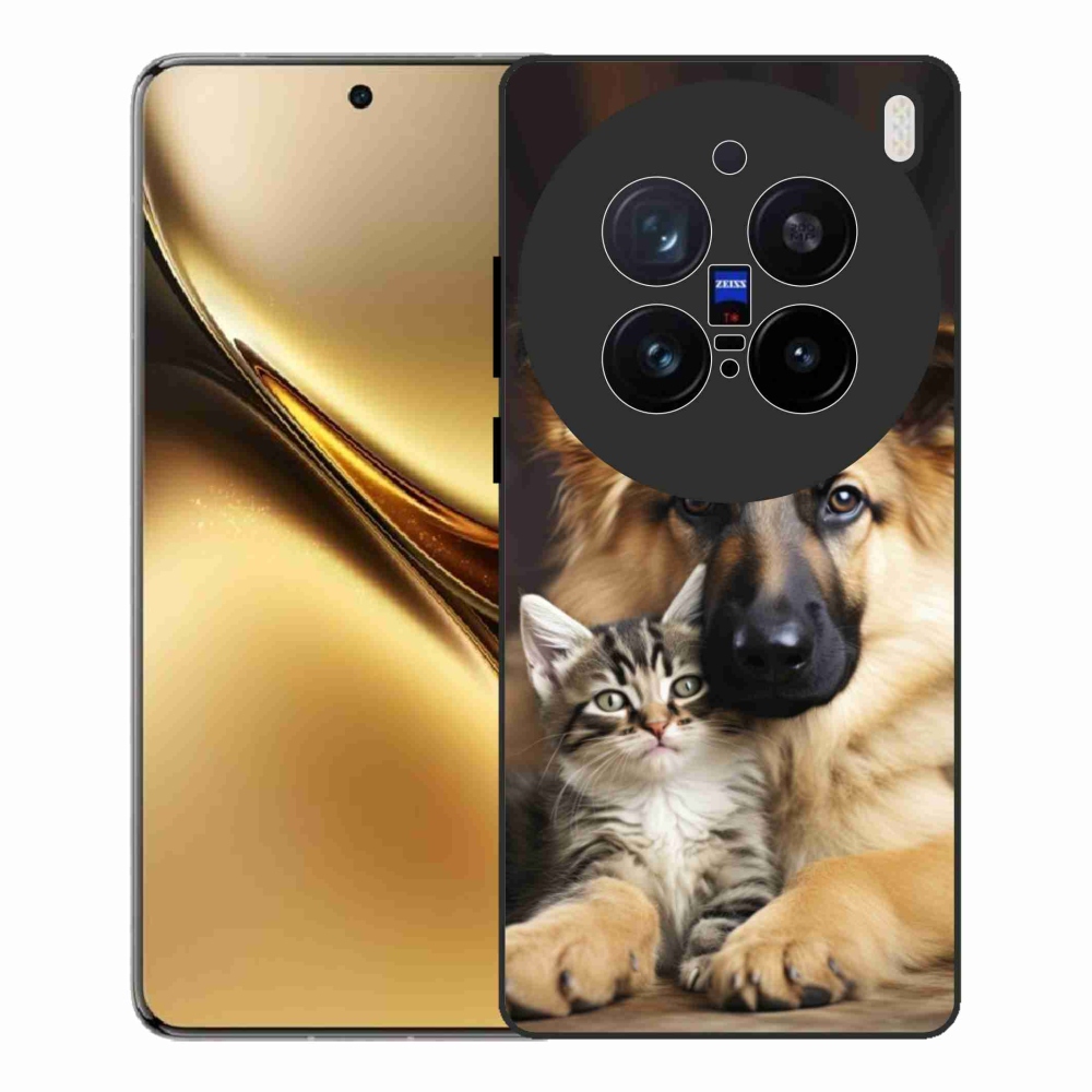 Gélový kryt mmCase na Vivo X200 Pro 5G - zvieracie priateľstvo