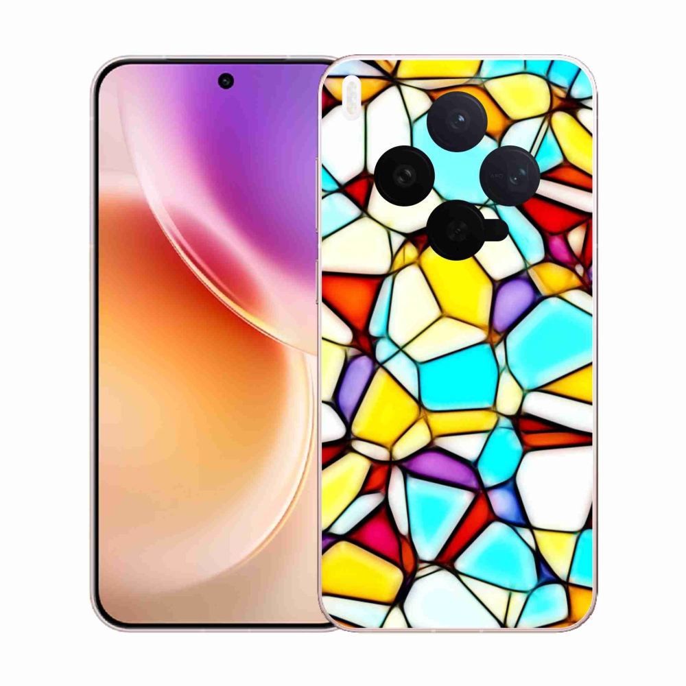 Gélový kryt mmCase na Vivo X300 5G - abstraktný motív 40