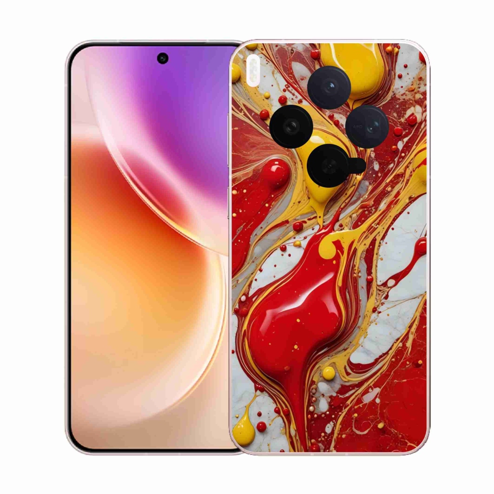 Gélový kryt mmCase na Vivo X300 5G - abstraktný motív 42