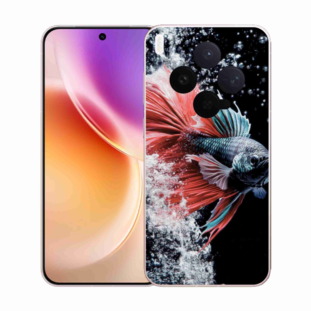 Gélový kryt mmCase na Vivo X300 5G - bojovníčka pestrá