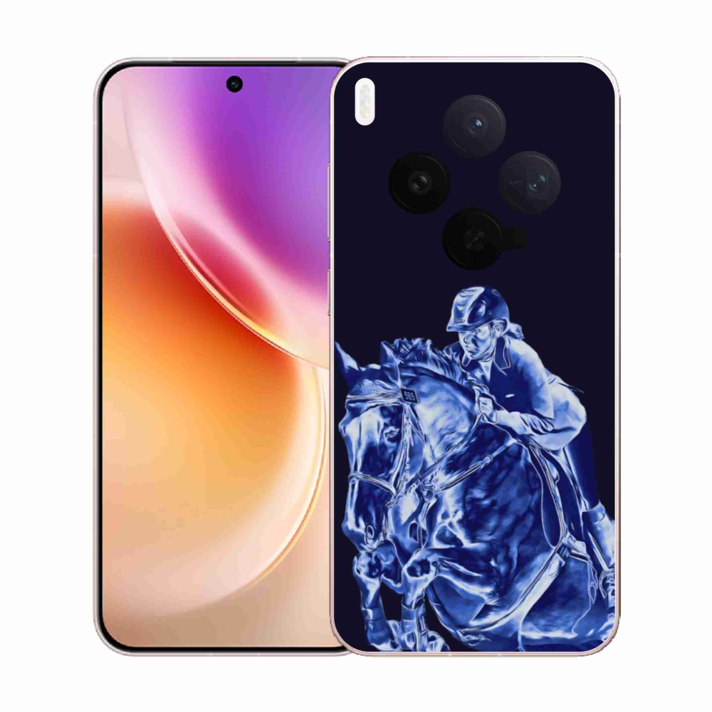 Gélový kryt mmCase na Vivo X300 5G - dostihový kôň