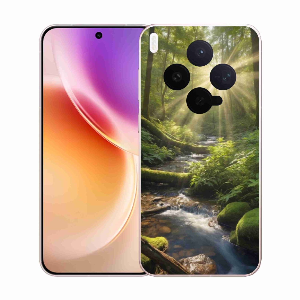 Gélový kryt mmCase na Vivo X300 5G - hlbina lesa