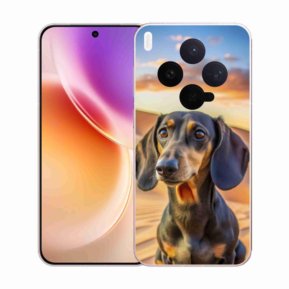 Gélový kryt mmCase na Vivo X300 5G - jazvečík 3