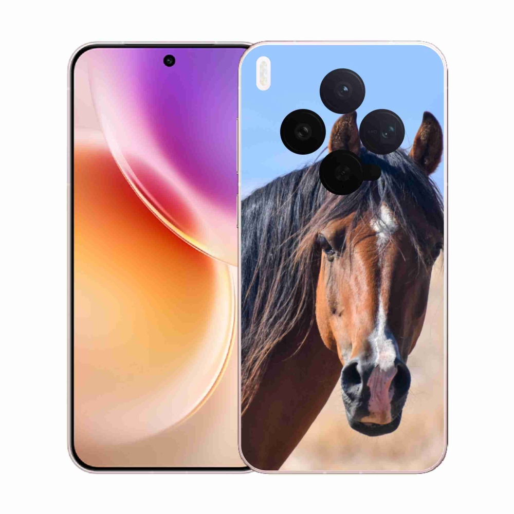 Gélový kryt mmCase na Vivo X300 5G - pokojný kôň