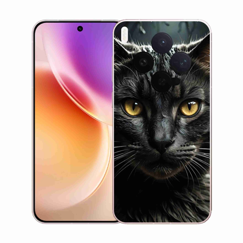 Gélový kryt mmCase na Vivo X300 5G - mačacie pohľad 3