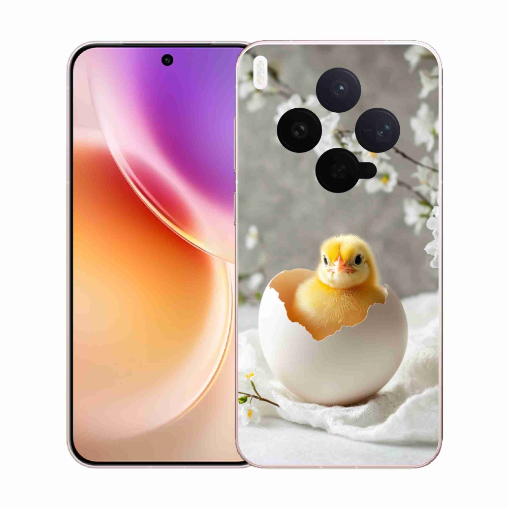 Gélový kryt mmCase na Vivo X300 5G - kuriatko