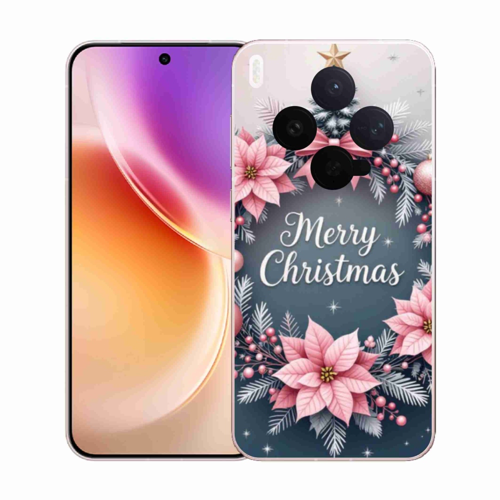 Gélový kryt mmCase na Vivo X300 5G - merry christmas