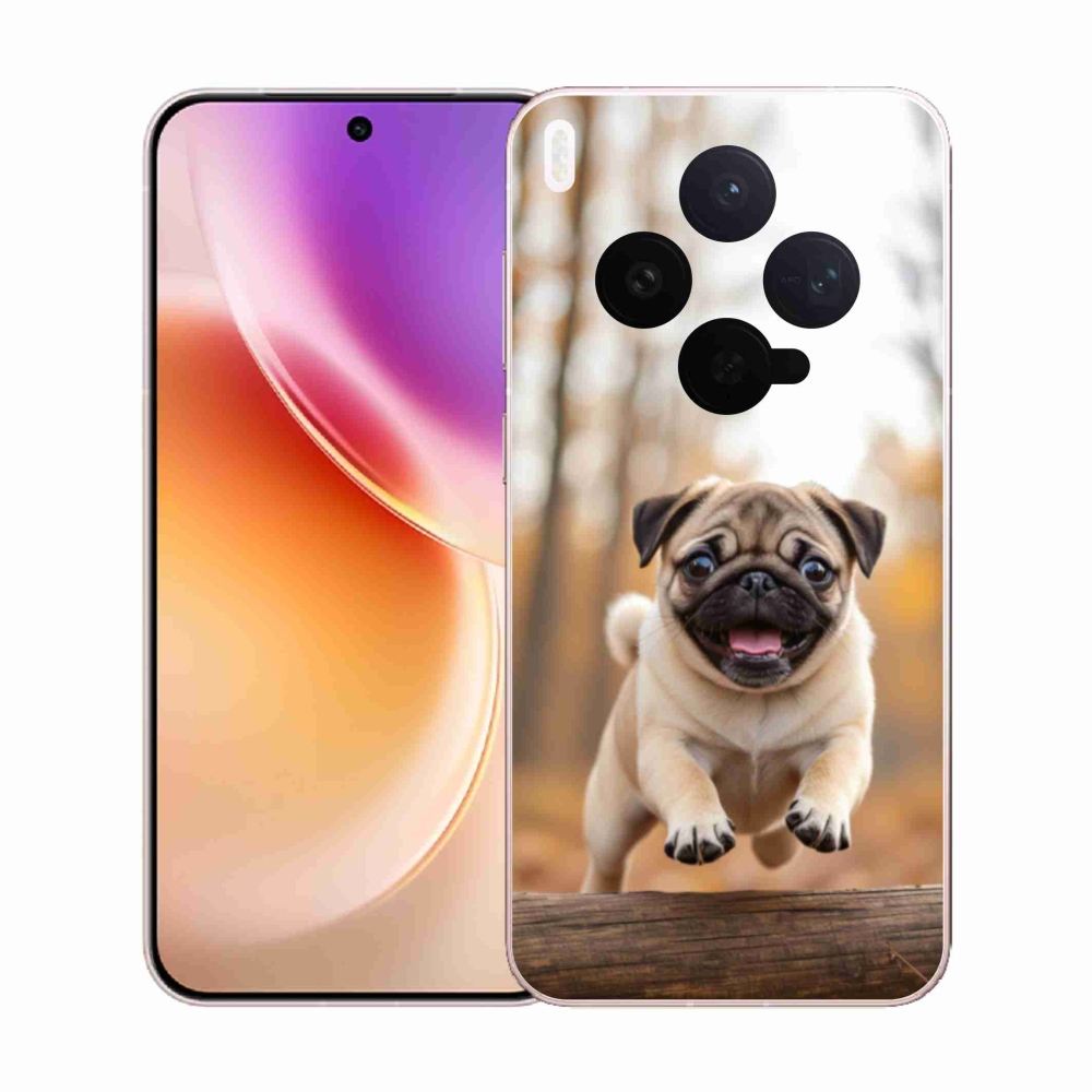 Gélový kryt mmCase na Vivo X300 5G - mops 2