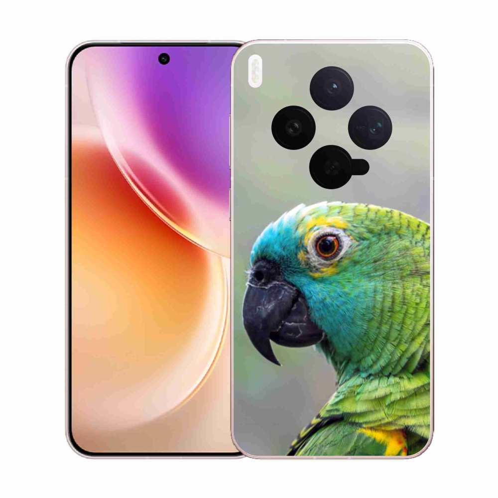 Gélový kryt mmCase na Vivo X300 5G - papagáj amazoňan