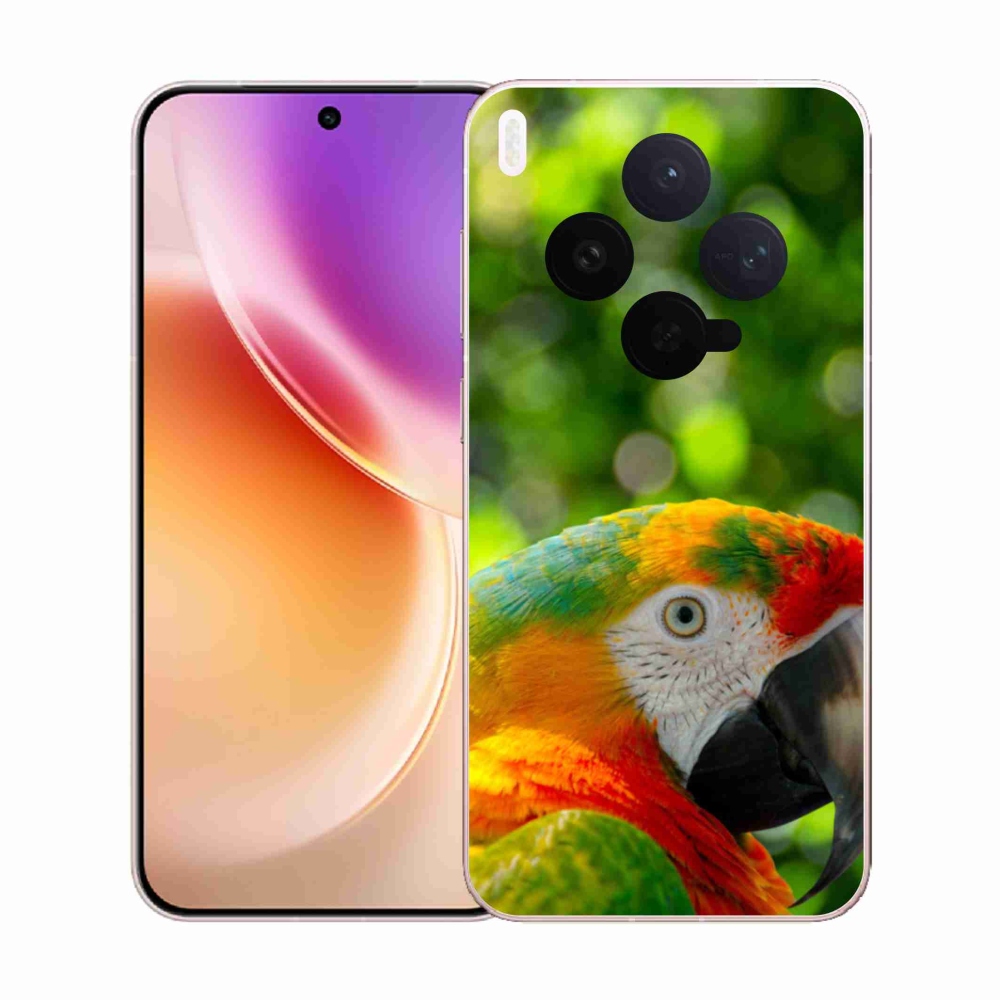 Gélový kryt mmCase na Vivo X300 5G - papagáj ara 3