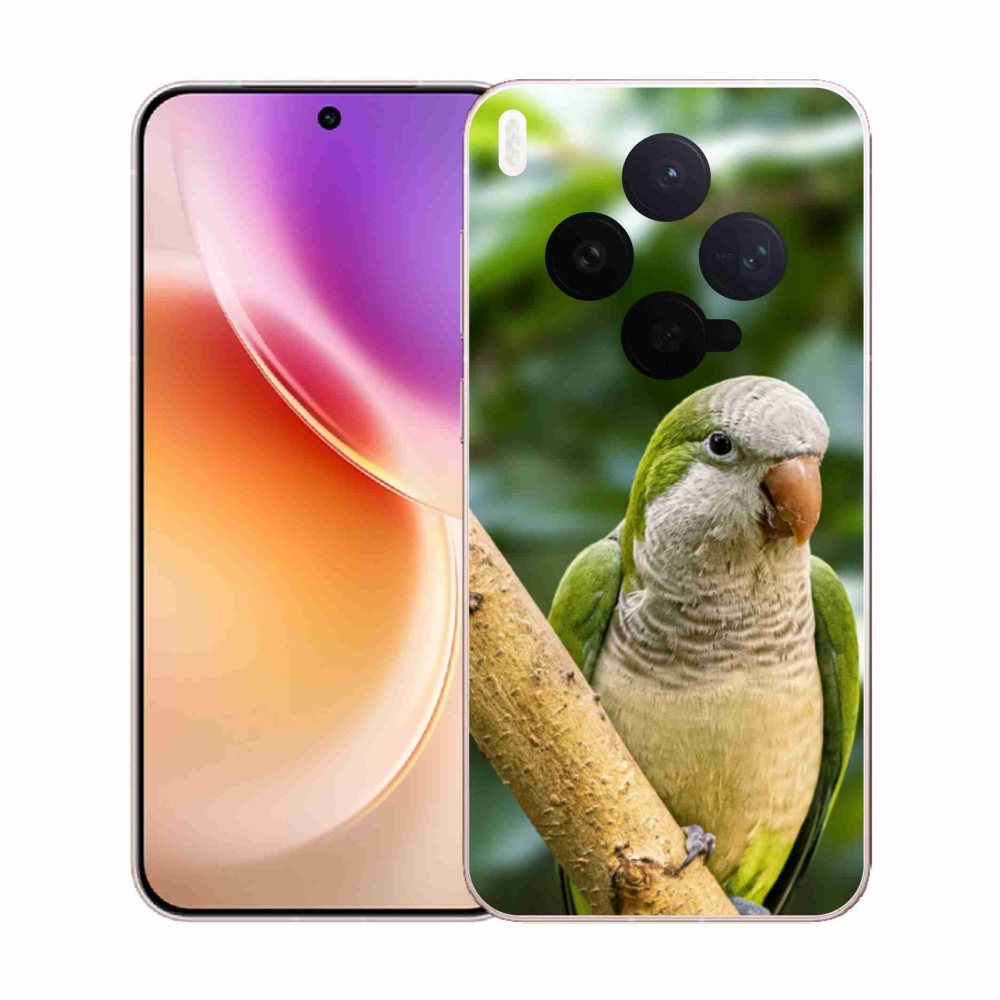 Gélový kryt mmCase na Vivo X300 5G - papagáj mníšok