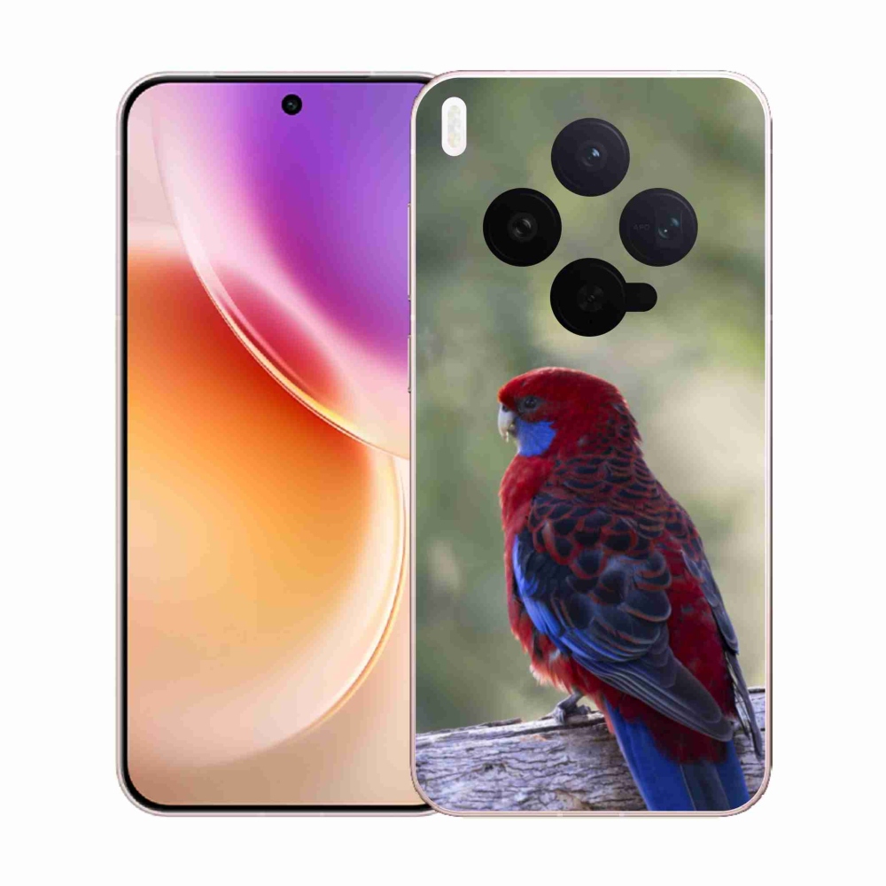 Gélový kryt mmCase na Vivo X300 5G - papagáj rosela