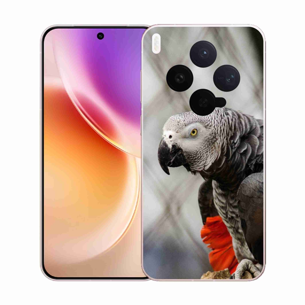 Gélový kryt mmCase na Vivo X300 5G - papagáj žako 3