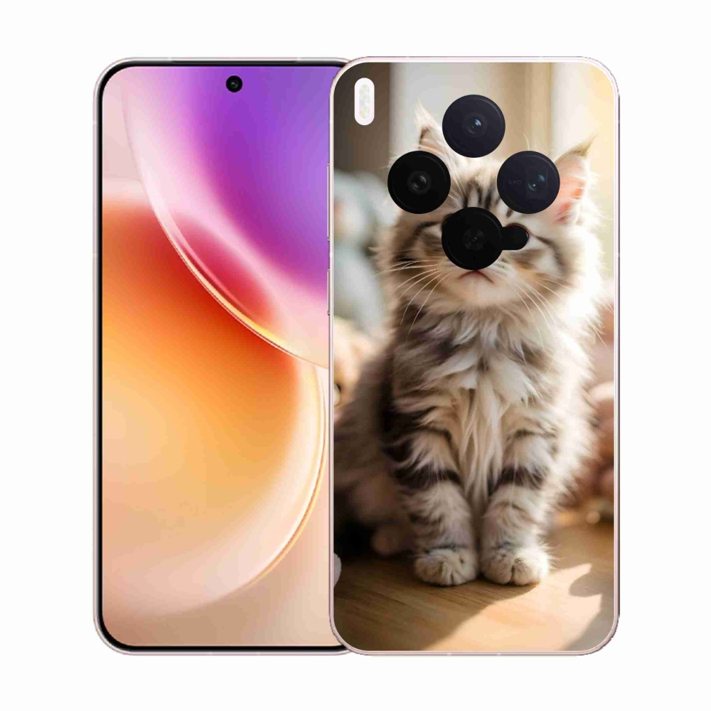 Gélový kryt mmCase na Vivo X300 5G - roztomilé mačiatko 10