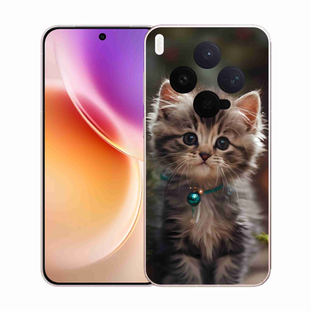 Gélový kryt mmCase na Vivo X300 5G - roztomilé mačiatko 11