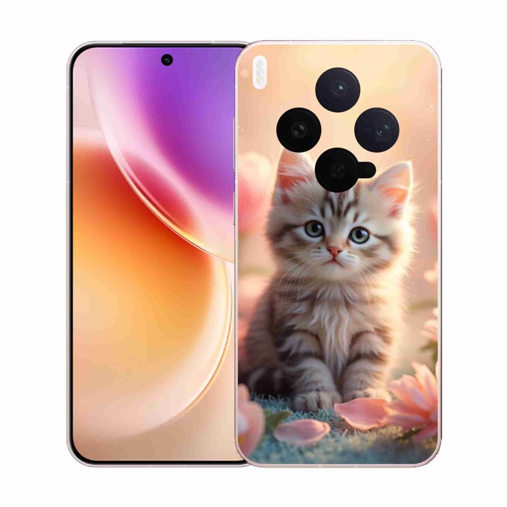 Gélový kryt mmCase na Vivo X300 5G - roztomilé mačiatko 8