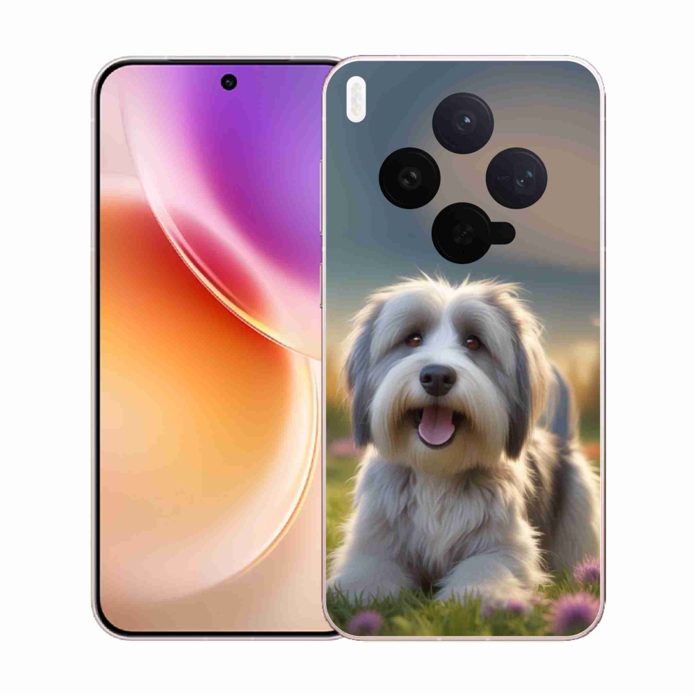 Gélový kryt mmCase na Vivo X300 5G - roztomilý havanský psík