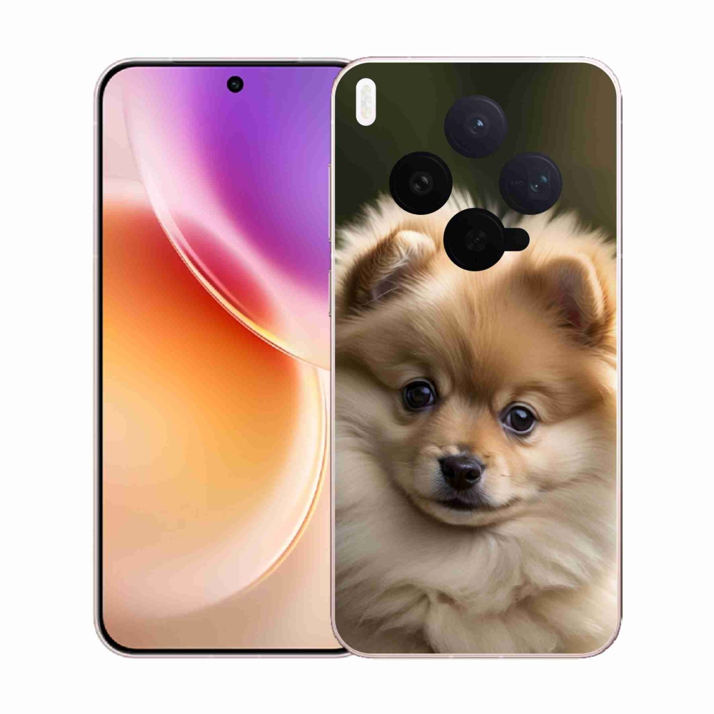 Gélový kryt mmCase na Vivo X300 5G - roztomilý pomeranian 2