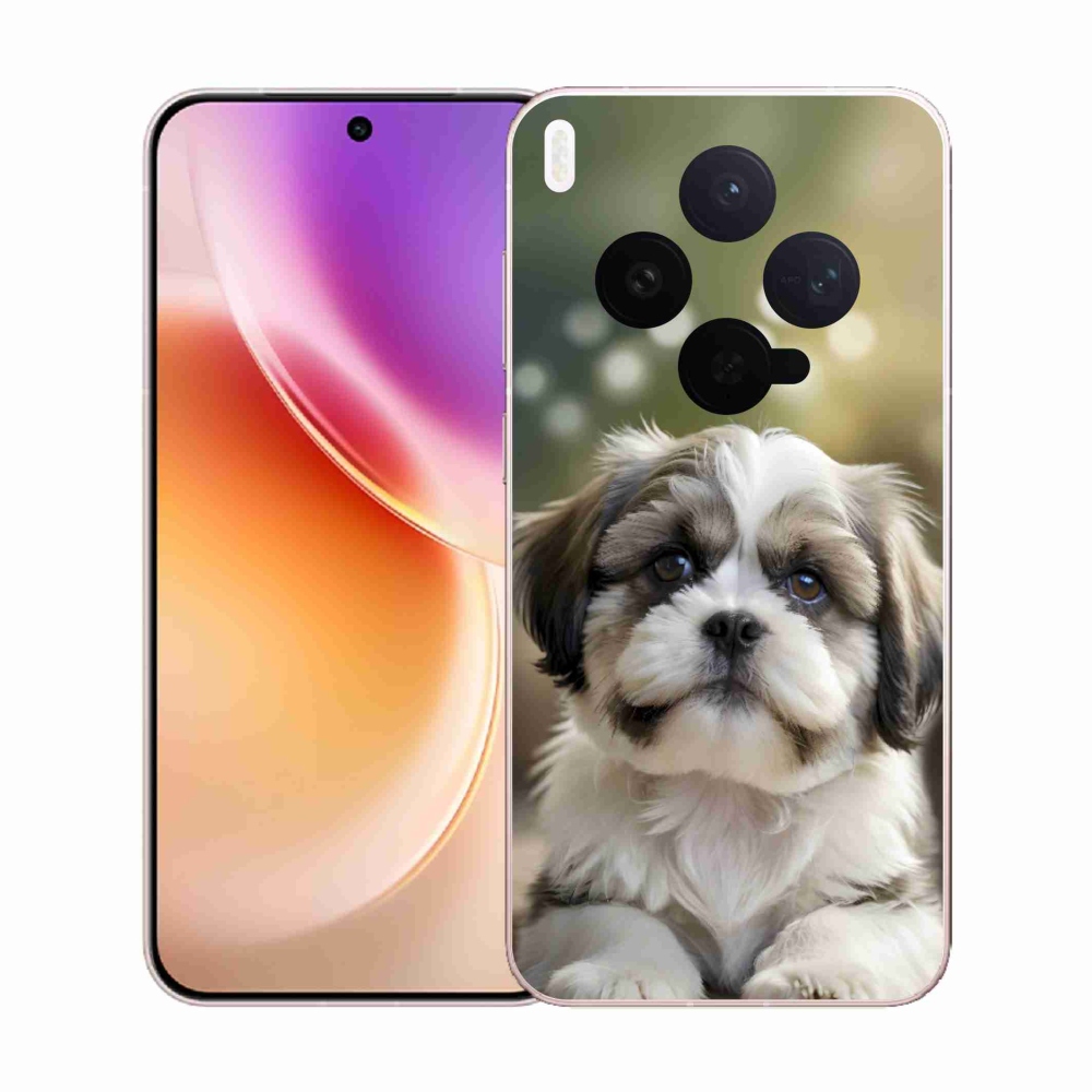 Gélový kryt mmCase na Vivo X300 5G - roztomilý shih-tzu