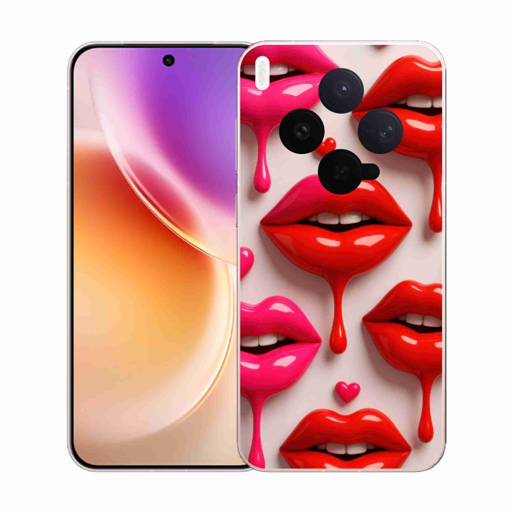 Gélový kryt mmCase na Vivo X300 5G - pery 2