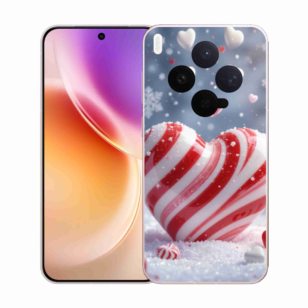 Gélový kryt mmCase na Vivo X300 5G - sladké srdce