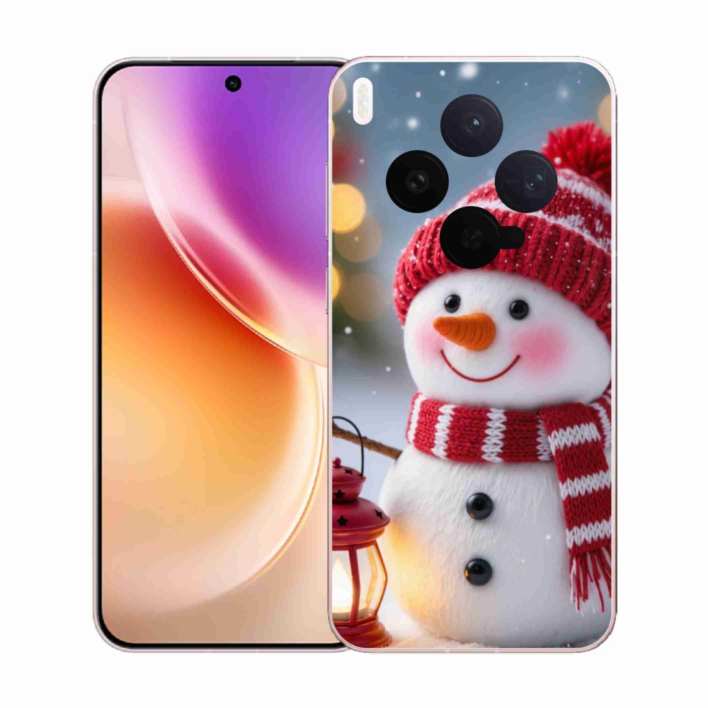Gélový kryt mmCase na Vivo X300 5G - snehuliak 2