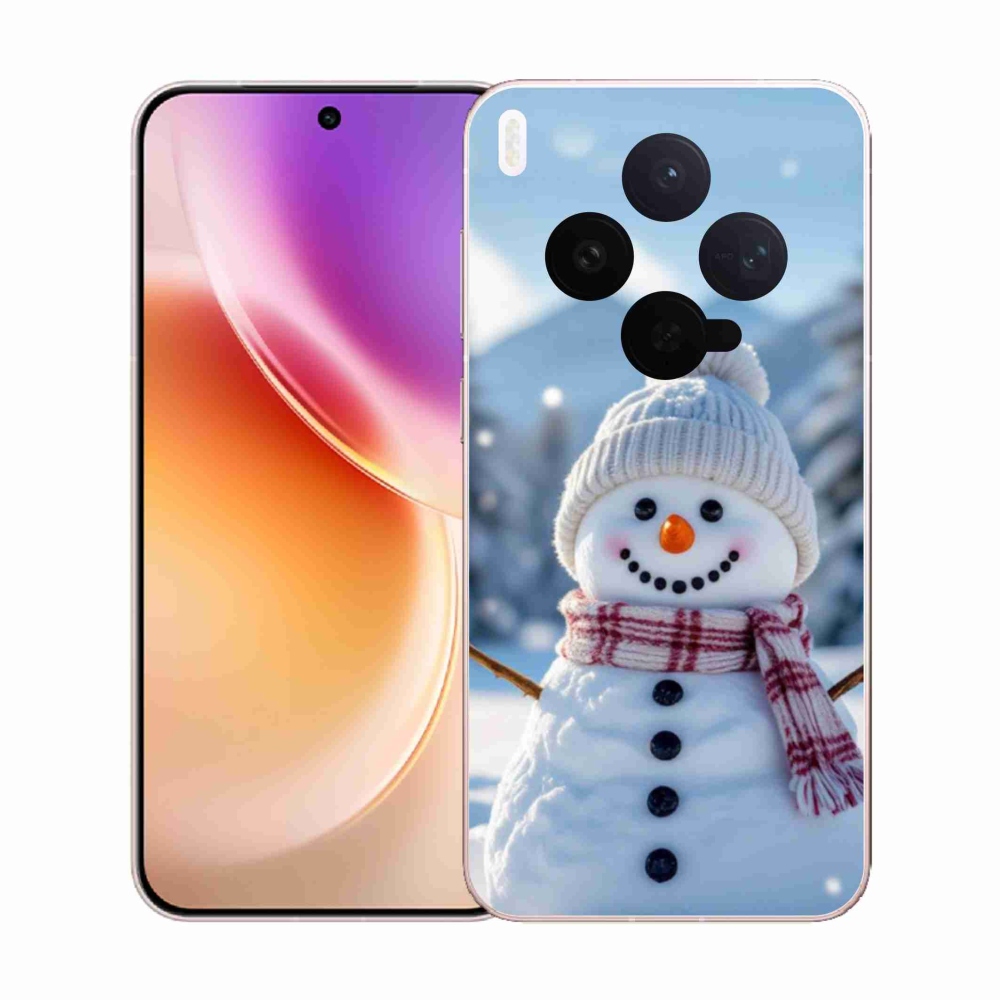 Gélový kryt mmCase na Vivo X300 5G - snehuliak 3