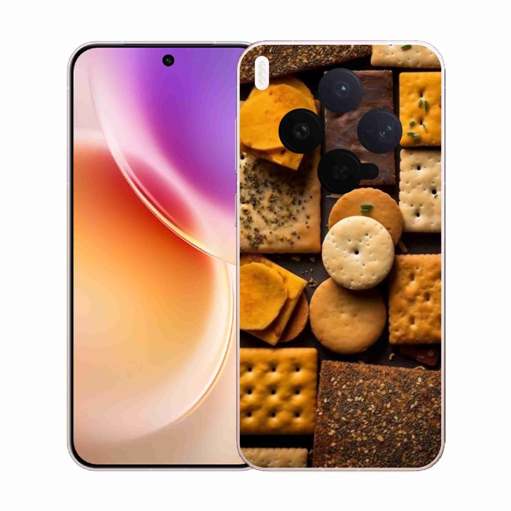 Gélový kryt mmCase na Vivo X300 5G - sušienky